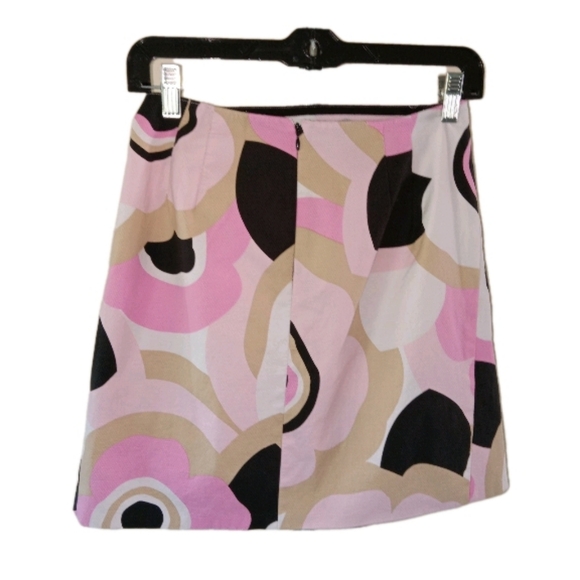 Elie Tahari Multi Colored Print Skirt XS/ Small - Picture 2 of 8